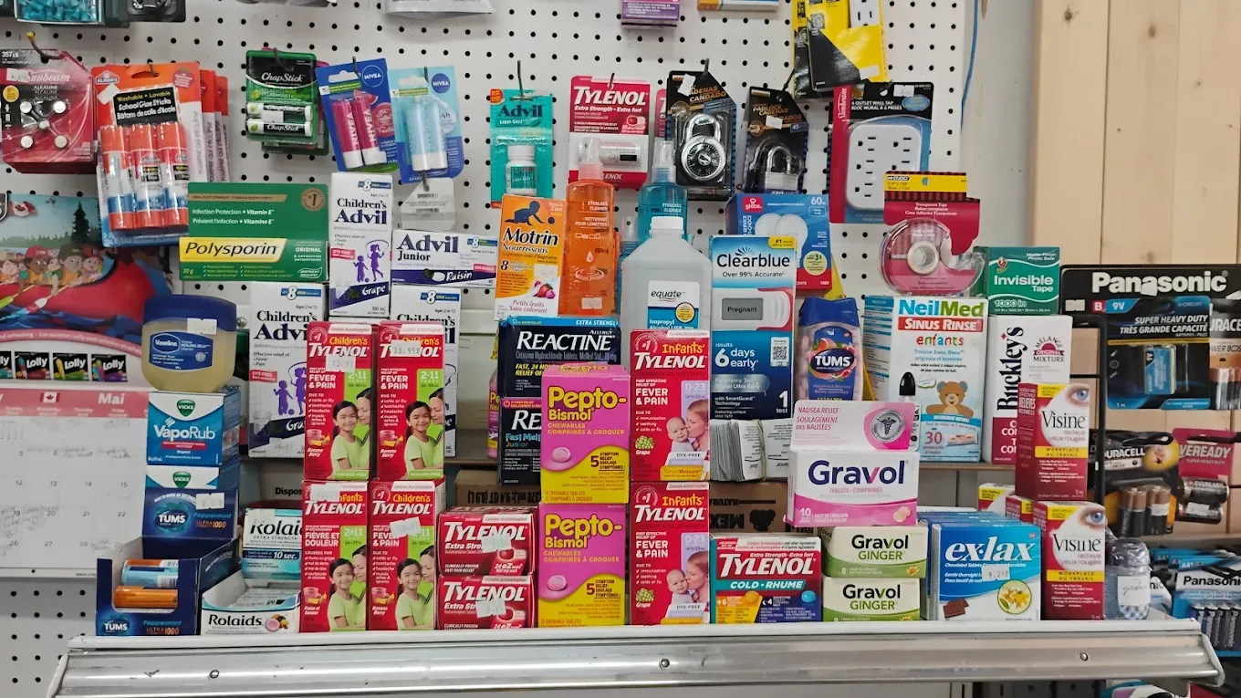 Health and everyday supplies at Northmount Convenience Store
